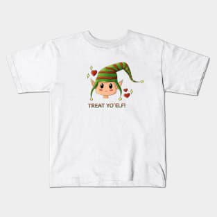 Treat yo'elf! Kids T-Shirt